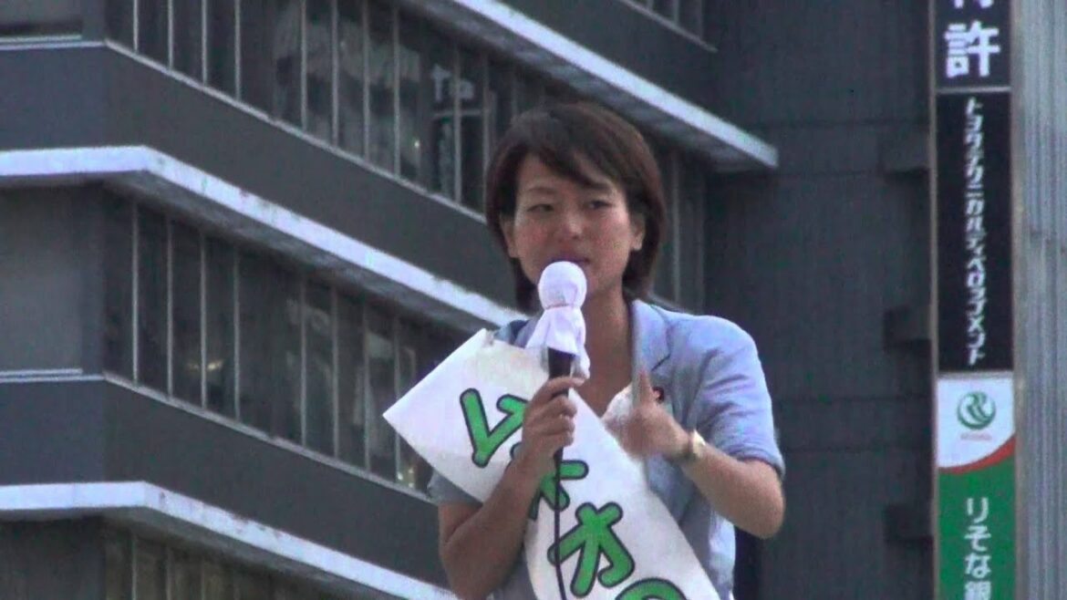 【ムネオの娘】鈴木貴子街頭演説(新宿2013.7.19)【参議院選挙2013】