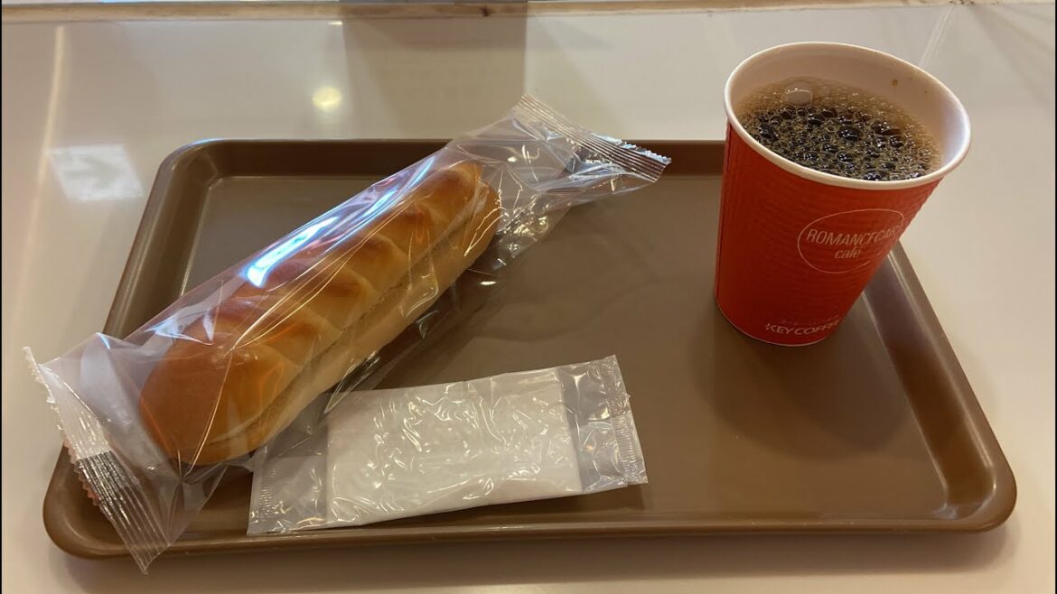 【ロマンスカーカフェ】小田急線新宿駅ROMANCECAR caféでミルクスティックとブレンドコーヒーを食す＆EXEα発車