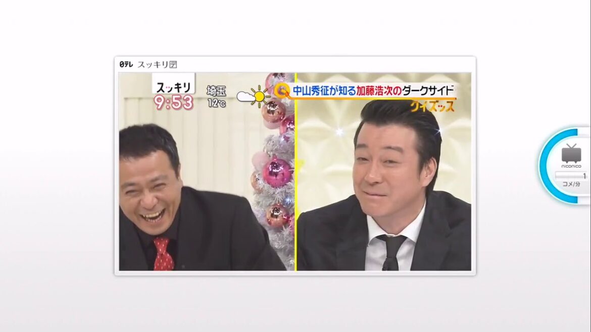 【中山秀征】加藤浩次のダークサイド【水割りが濃い】