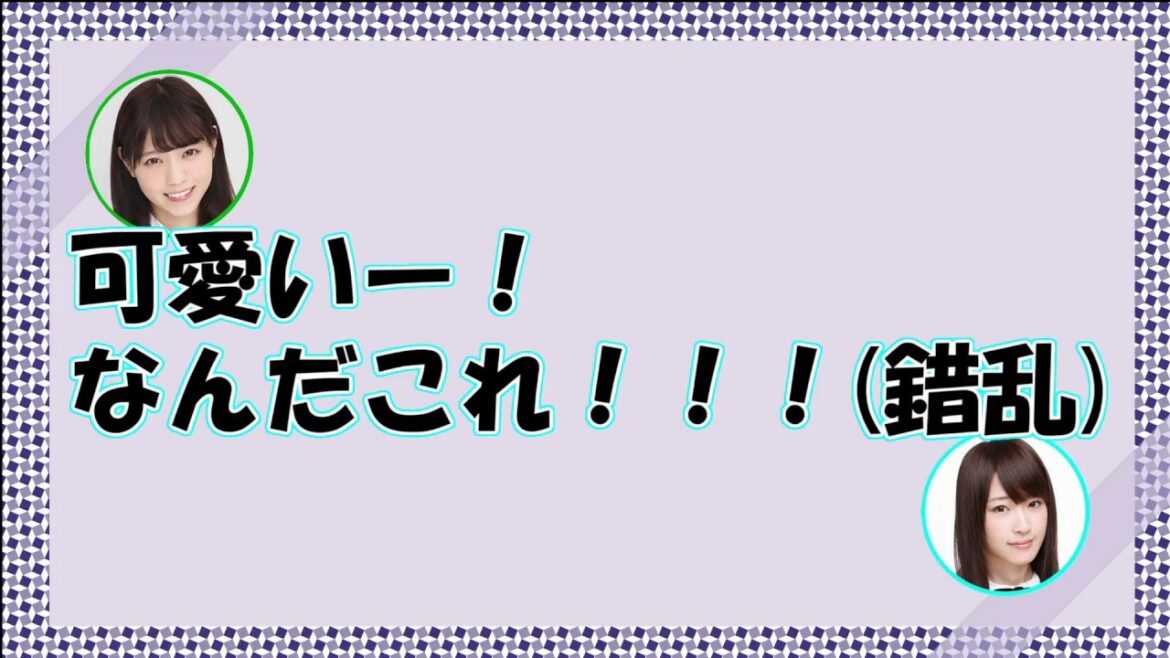 【乃木坂】西野七瀬の告白＆エアーキスが可愛すぎる(文字起こし)
