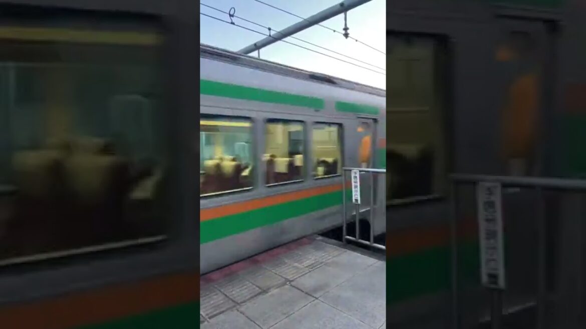 【神業】東海道線の本気！ヤバすぎる遅延時の横浜駅の高速入線がこちら！（約90km/h）