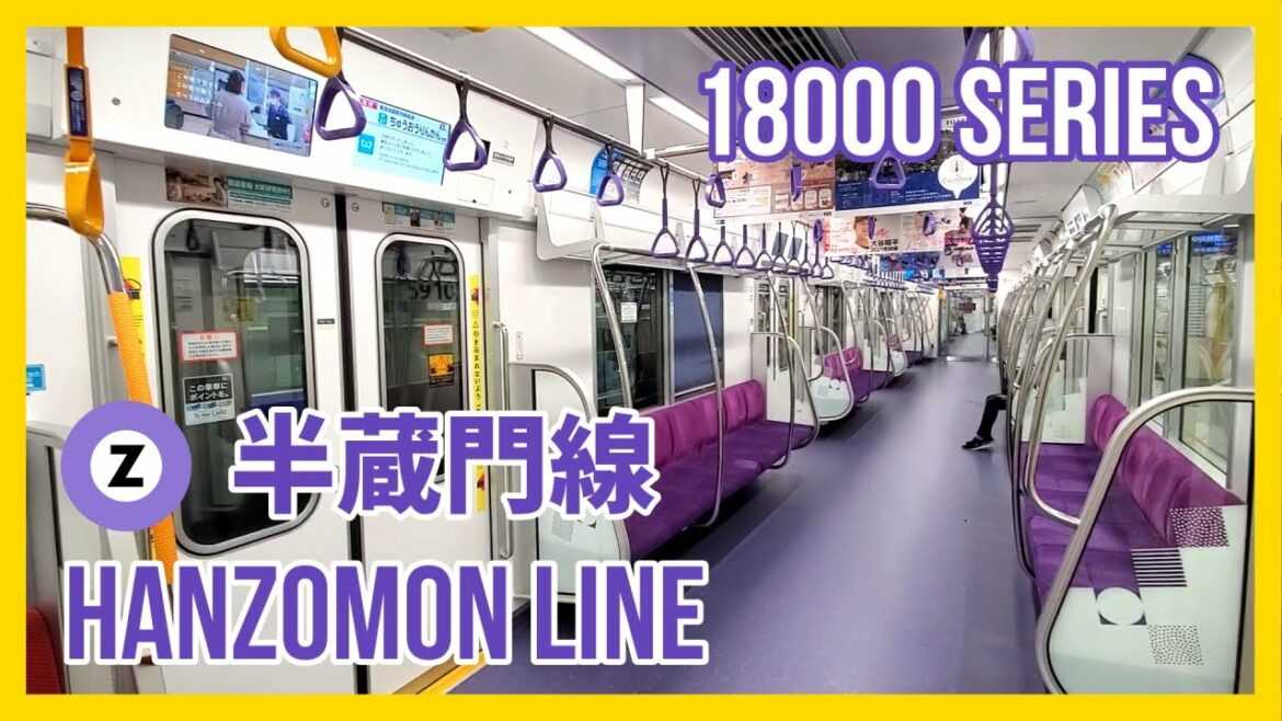 【車内風景】東京メトロ半蔵門線 新型18000系 走行動画 押上→渋谷 | Tokyo Metro Hanzomon Line New 18000 Series to Shibuya Station