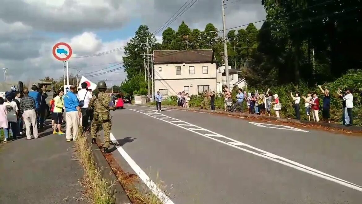 千葉県山武市で停電・給水で活躍された自衛隊
