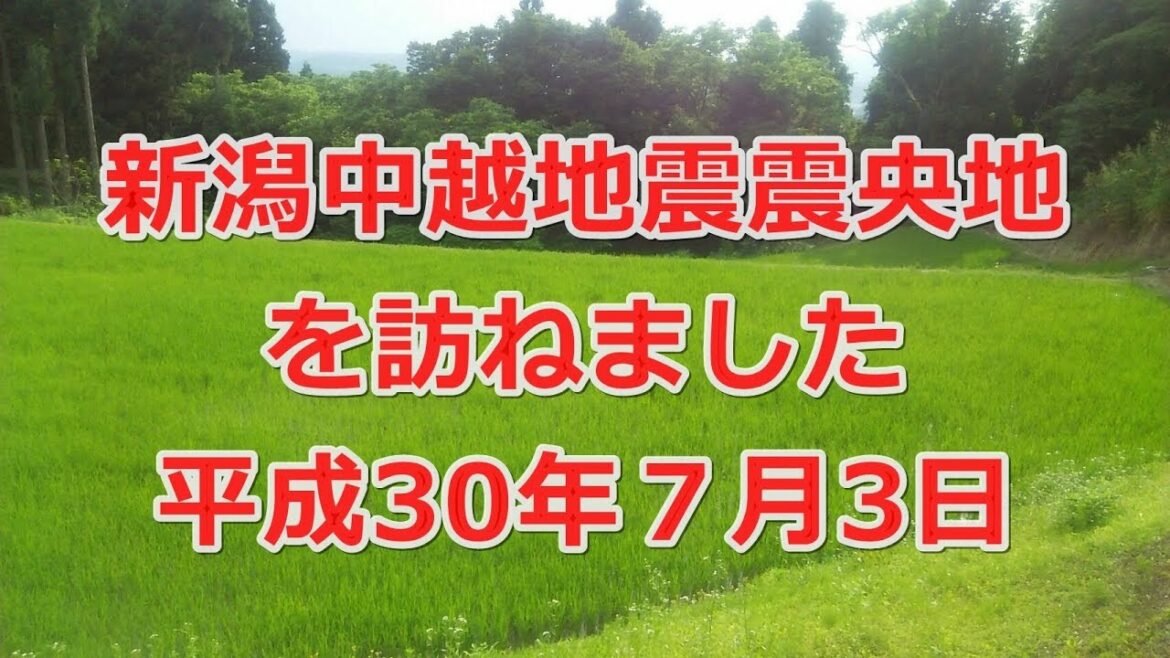 新潟中越地震震央地の今
