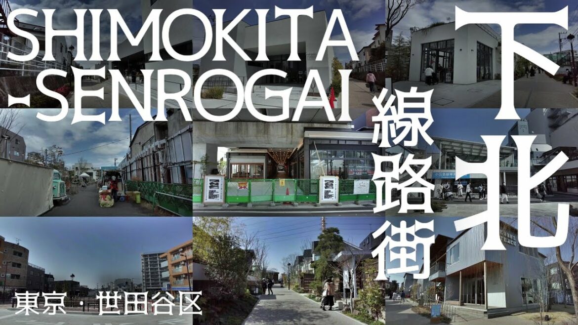 東京散歩 下北線路街(小田急線地下化に伴う線路跡地) 世田谷区 Tokyo Cityscape Odakyu Shimokita-Street walk 2022-03