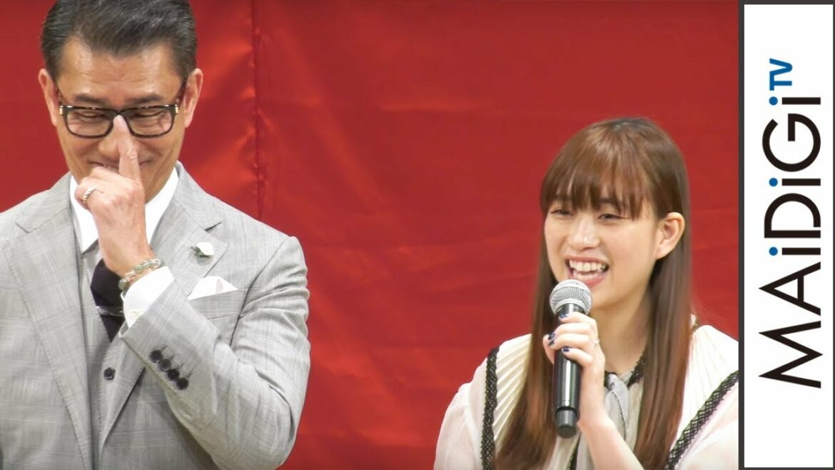森川葵、オーディション落選も中井貴一の「言葉」に感謝　　映画「嘘八百」試写会舞台あいさつ3