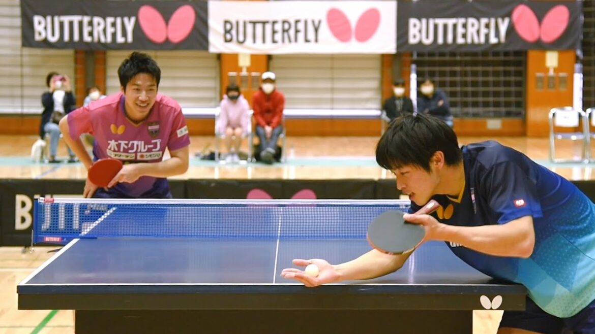 水谷隼＆坪井勇磨「BUTTERFLY 卓球イベント」in 渋谷