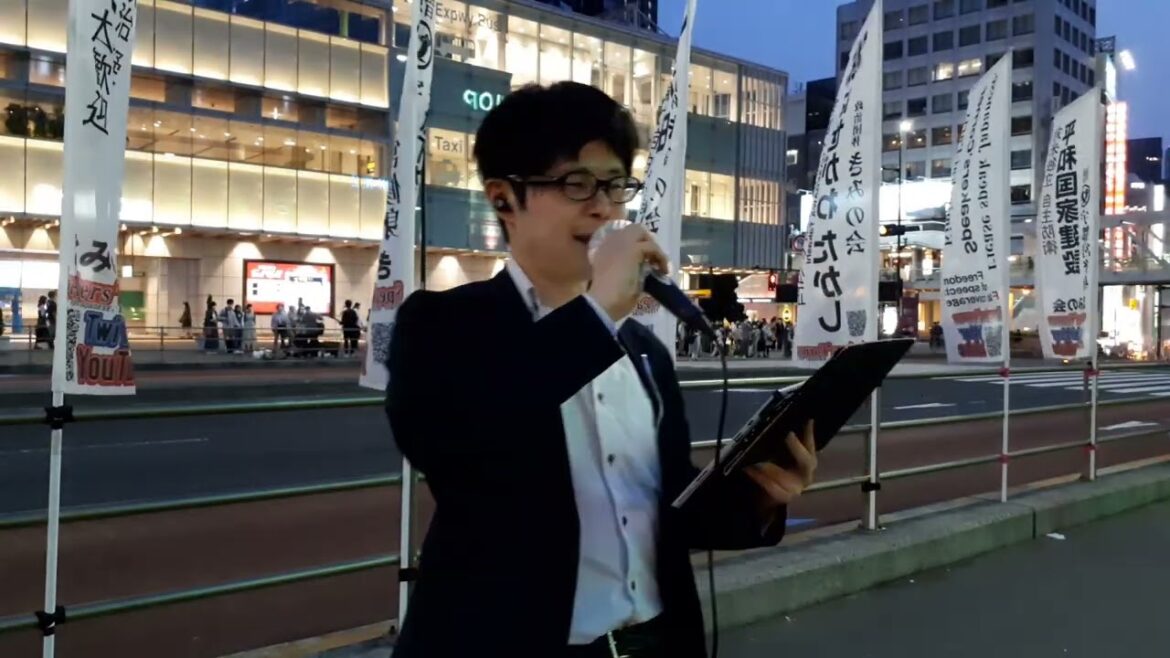 池田誠②内閣総理大臣岸田文雄は話を聞いた結果何もしない男20220423土r04新宿駅南口街頭演説きみの会