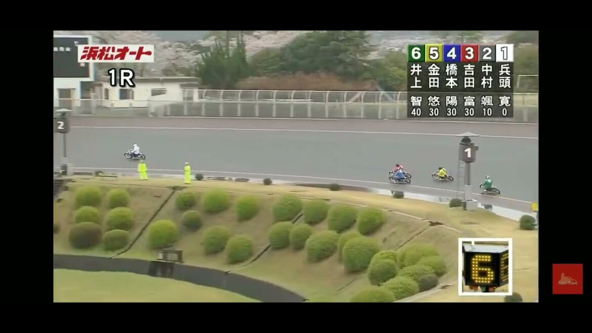 浜松オート大事故2022年4月3日1R