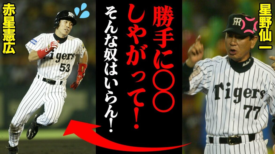 赤星憲広がやられた星野仙一による鉄拳制裁「逃げるような奴はいらん！」