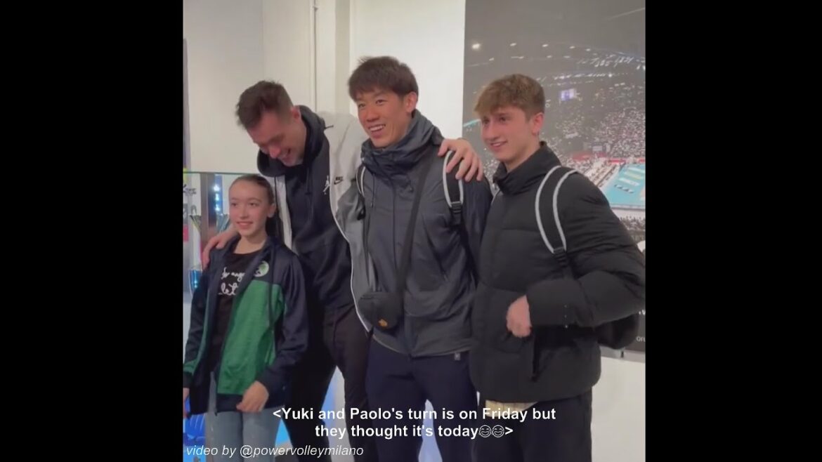 Powervolley Milano Training + Tom and Matteo as Cashiers Today | 31 March 2022 Powervolley Milano Training + Tom and Matteo as Cashiers Today | 31 March 2022