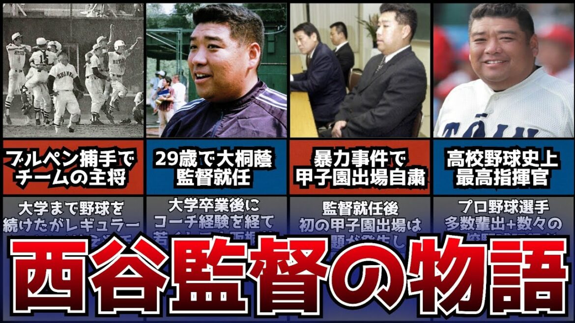 【高校野球】西谷浩一監督の伝説:大阪桐蔭 【高校野球】西谷浩一監督の伝説:大阪桐蔭