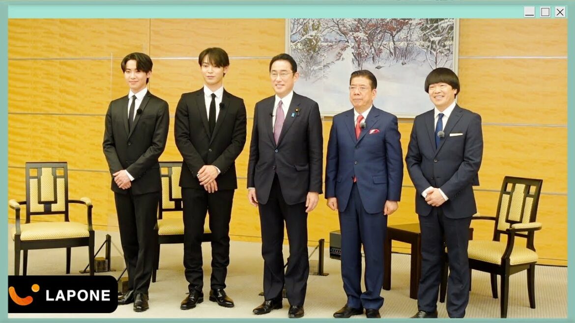[JO1 BEHIND] 首相官邸で岸田総理にワクチン接種について聞いてみた