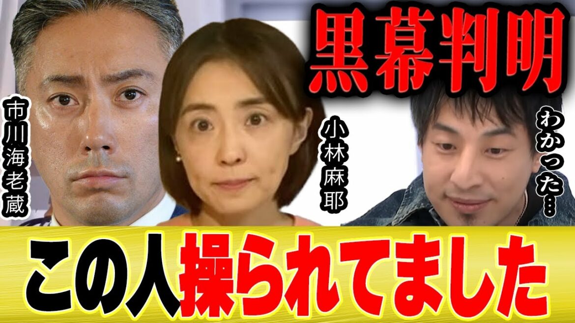 【ひろゆき】海老蔵の暴露を続ける小林麻耶は操られてます。黒幕が分かりました【切り抜き 論破 炎上 ryuchell りゅうちぇる コラボ 夜な夜な 質問ゼメナール ガーシー 洗脳】