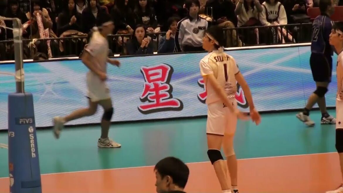 石川祐希コイントス→星城スパイク練習