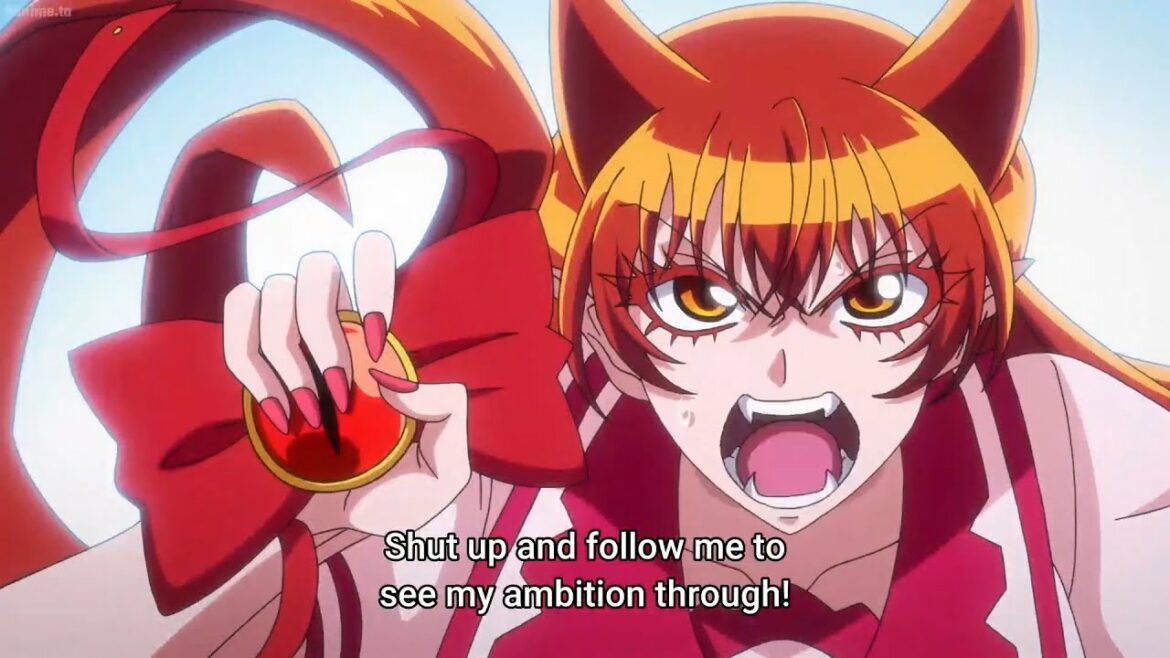 魔入りました！入間くん#7 Amelie "Azu" Azazel's personality changes to the point of dizziness