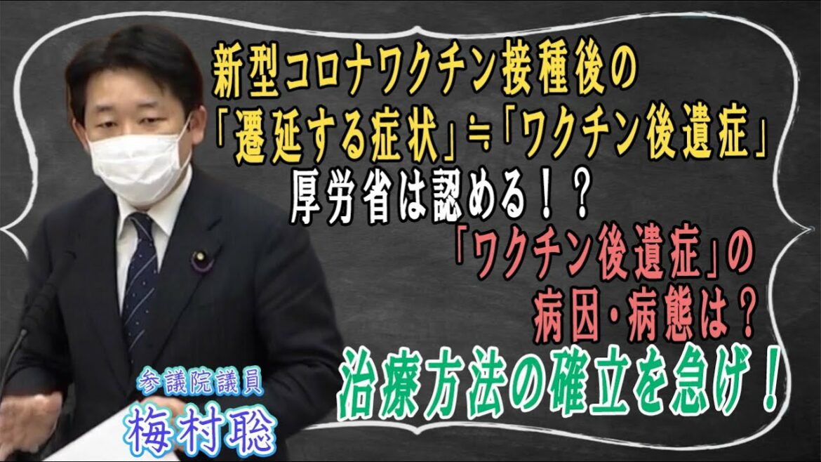 【ワクチン副反応切り抜き】新型コロナワクチン接種後の「遷延する症状」≒「ワクチン後遺症」厚労省は認める！？「ワクチン後遺症」の病因・病態は？治療方法の確立を急げ！