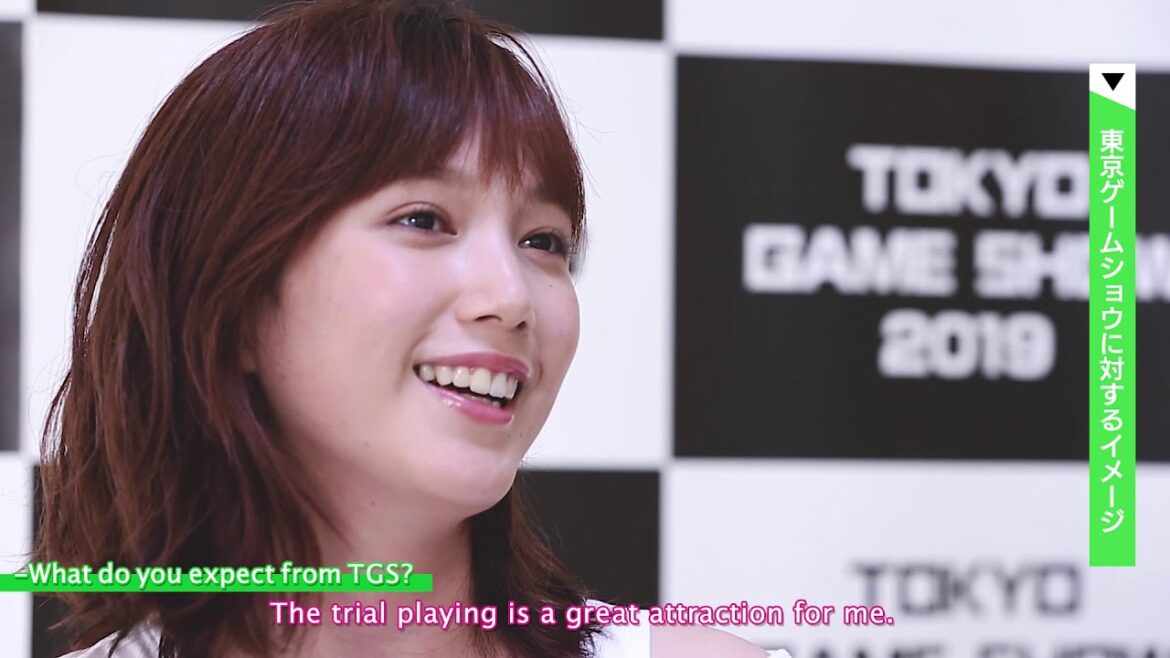 本田翼さんが東京ゲームショウ2019 オフィシャルサポーターに就任！