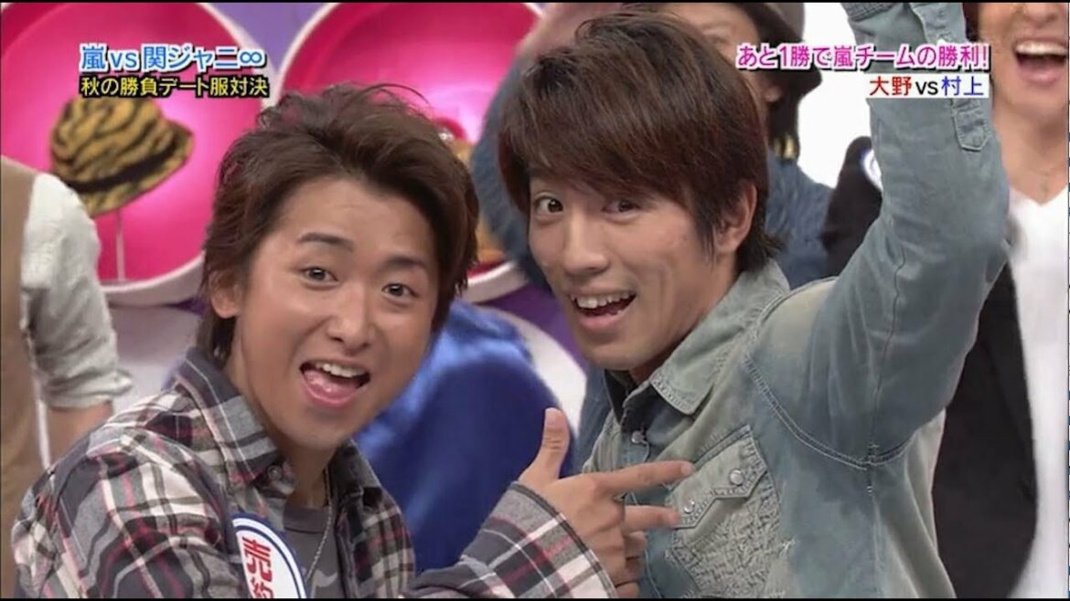 嵐 大野智&松本潤 チョット風邪びいた。
