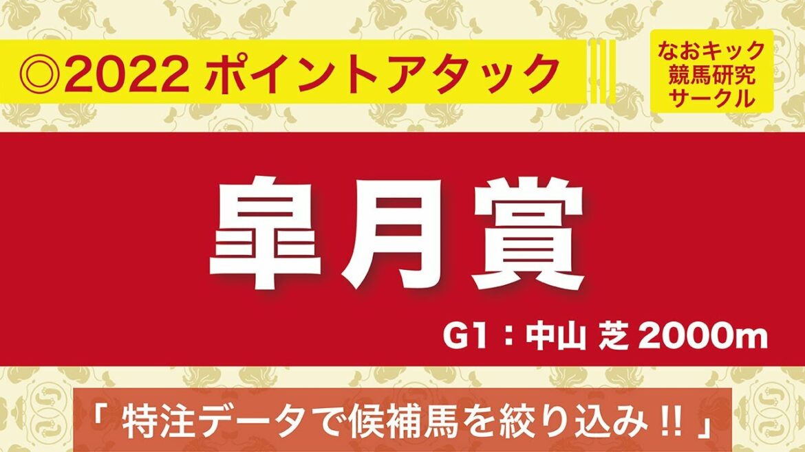 【皐月賞2022◎データ予想】特注データにて候補馬を絞り込み！！