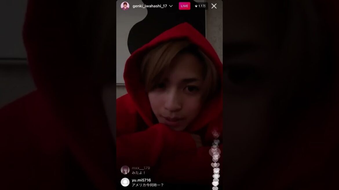 20220410岩橋玄樹インスタライブ