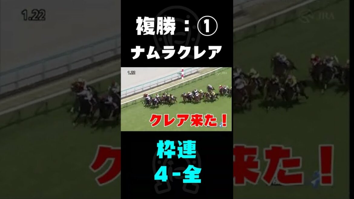 【競馬】桜花賞2022　完璧予想でダブル的中！？ #Shorts