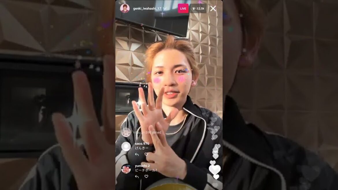 Iwahashi Genki IG Live 2022-04-09 | 岩橋玄樹インスタライブ 2022年4月9日 (@genkiiwahashi17) Iwahashi Genki IG Live 2022-04-09 | 岩橋玄樹インスタライブ 2022年4月9日 (@genki_iwahashi_17)