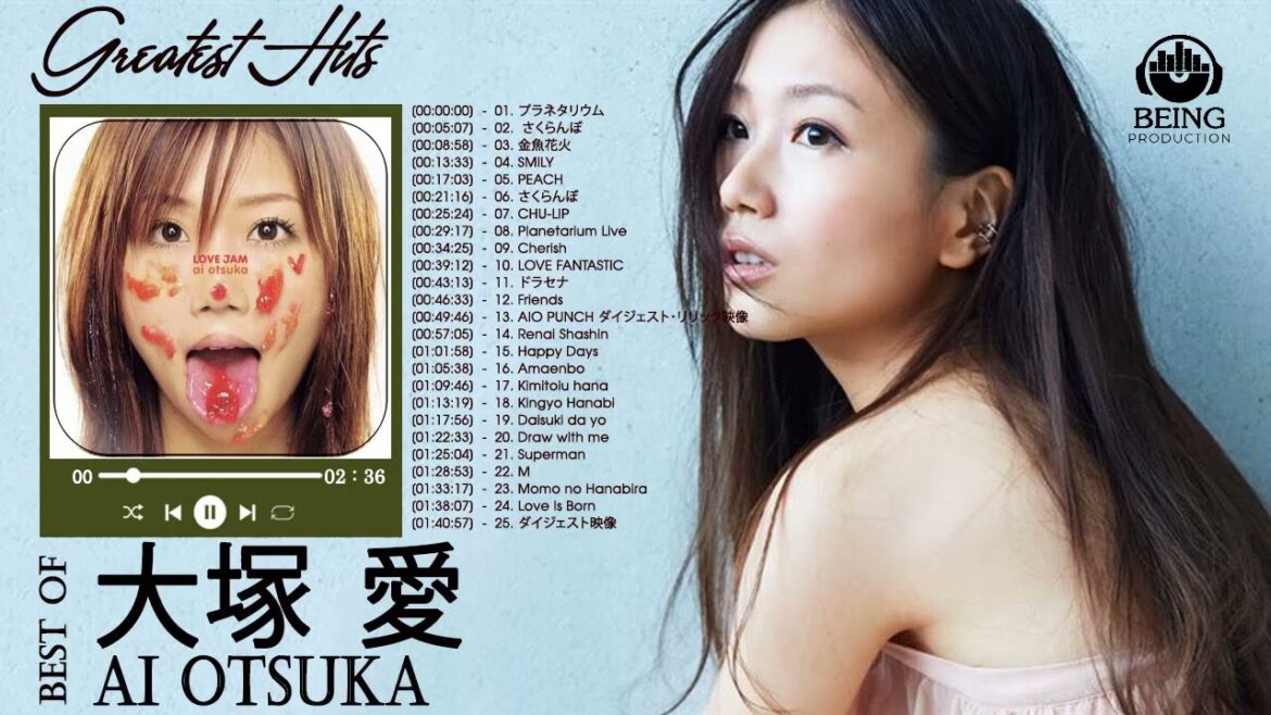 【BGM】大塚 愛・ヒット曲メドレー 1 大塚 愛のベストソング ♫ Best Songs Of Ai Otsuka♫ 大塚 愛メドレー♫ 大塚 愛人気曲 2022 4