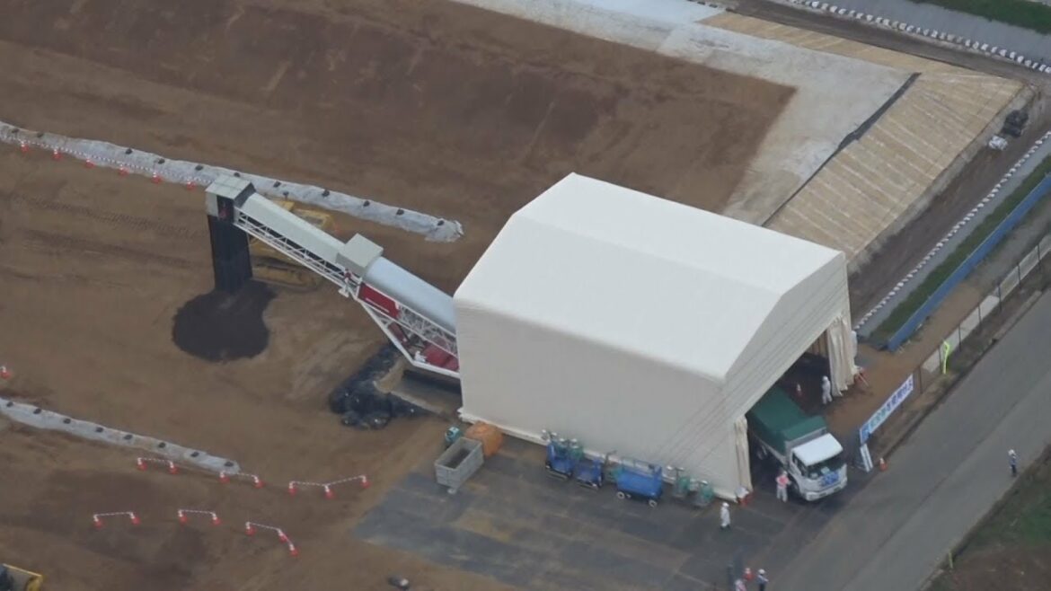 中間貯蔵施設が稼働 福島原発事故の汚染土保管