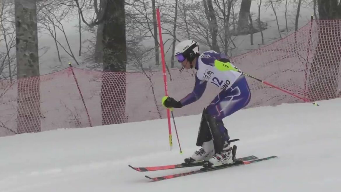 [アルペンスキー] 2022.4.16 秋田八幡平　FIS　SLレース　1日目