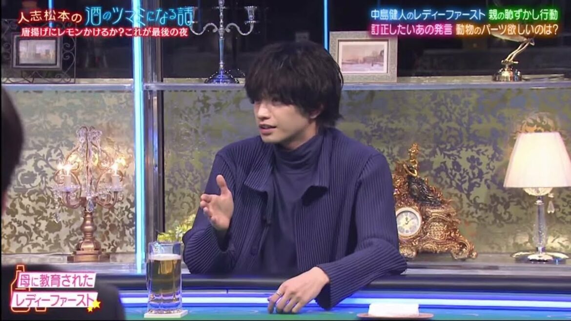 【Sexy Zone】中島健人 / 母に教育された レディーファースト ~~~ 人志松本の酒のツマミになる話 2022年04月08日