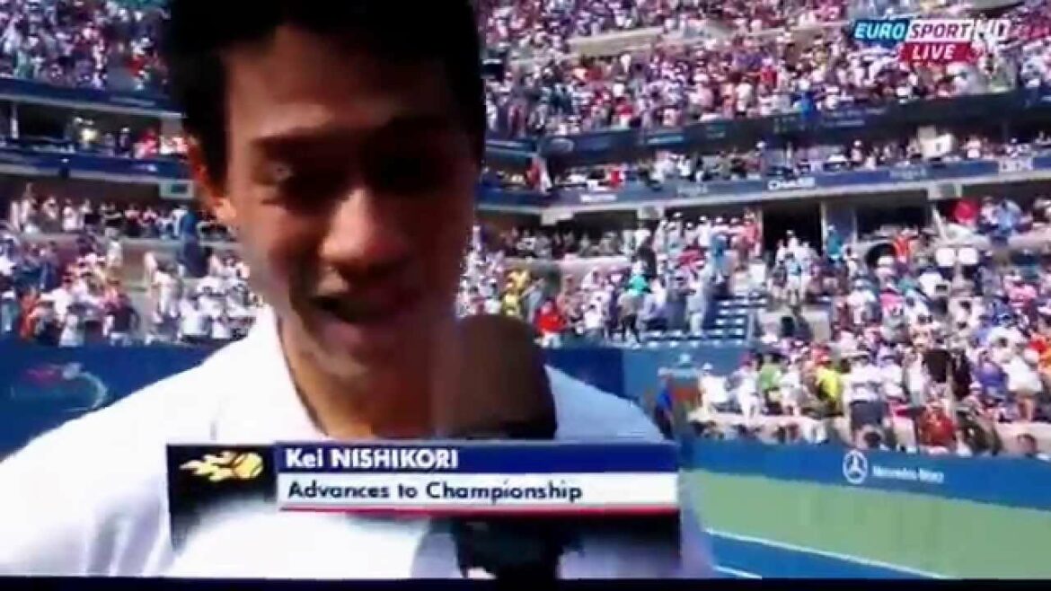 速報 2014 テニス全米オープン準決勝　錦織圭ｖｓノバク・ジョコビッチ