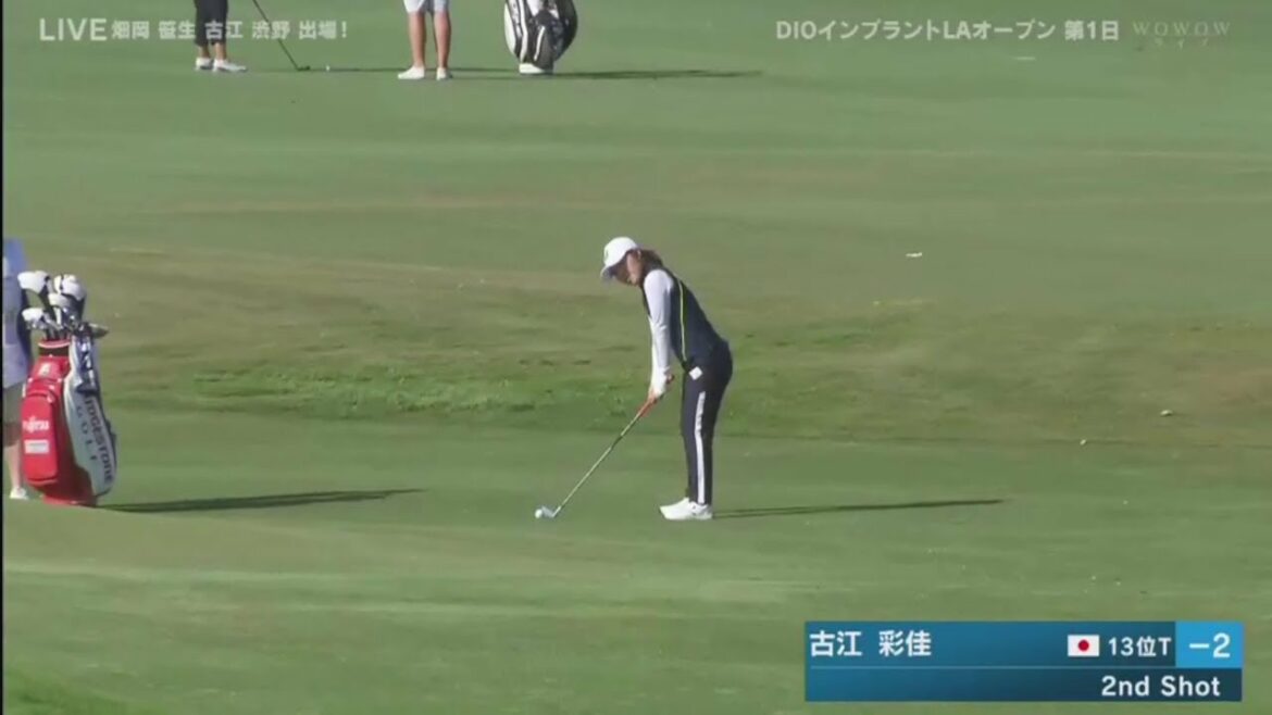 渋野日向子 x 畑岡奈紗 LPGA女子ゴルフツアー DIOインプラントLAオープン　第1日 VOL 2 FULL HD