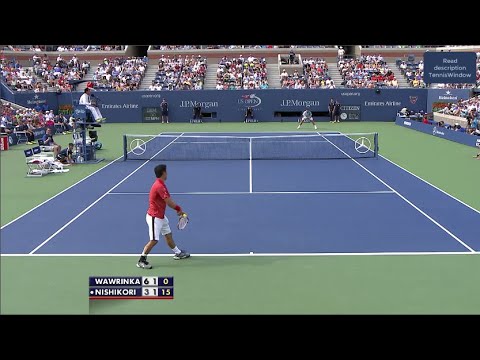 Nishikori (錦織) VS Wawrinka (ワウリンカ) Nishikori (錦織) VS Wawrinka (ワウリンカ)