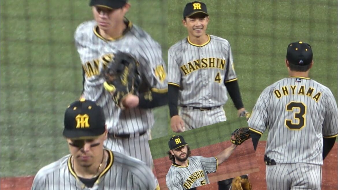 もはや鉄壁感しかない…安定の守備編 阪神タイガース 2022年4月23日 神宮球場 大山 佐藤輝明 熊谷 中野拓夢 ウィルカーソン  ファインプレー