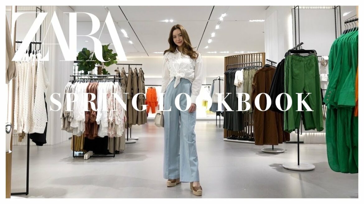 【春夏ファッション】ZARA新宿店貸切！ザラの新作アイテムを見ながら春夏コーデを組んでみたよ♡