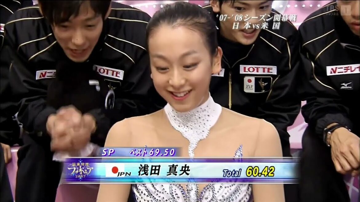 浅田真央 (mao asada) 日米対抗戦 2007 SP 「Fantasia for Violin and Orchestra」 ～ シーズン初お披露目