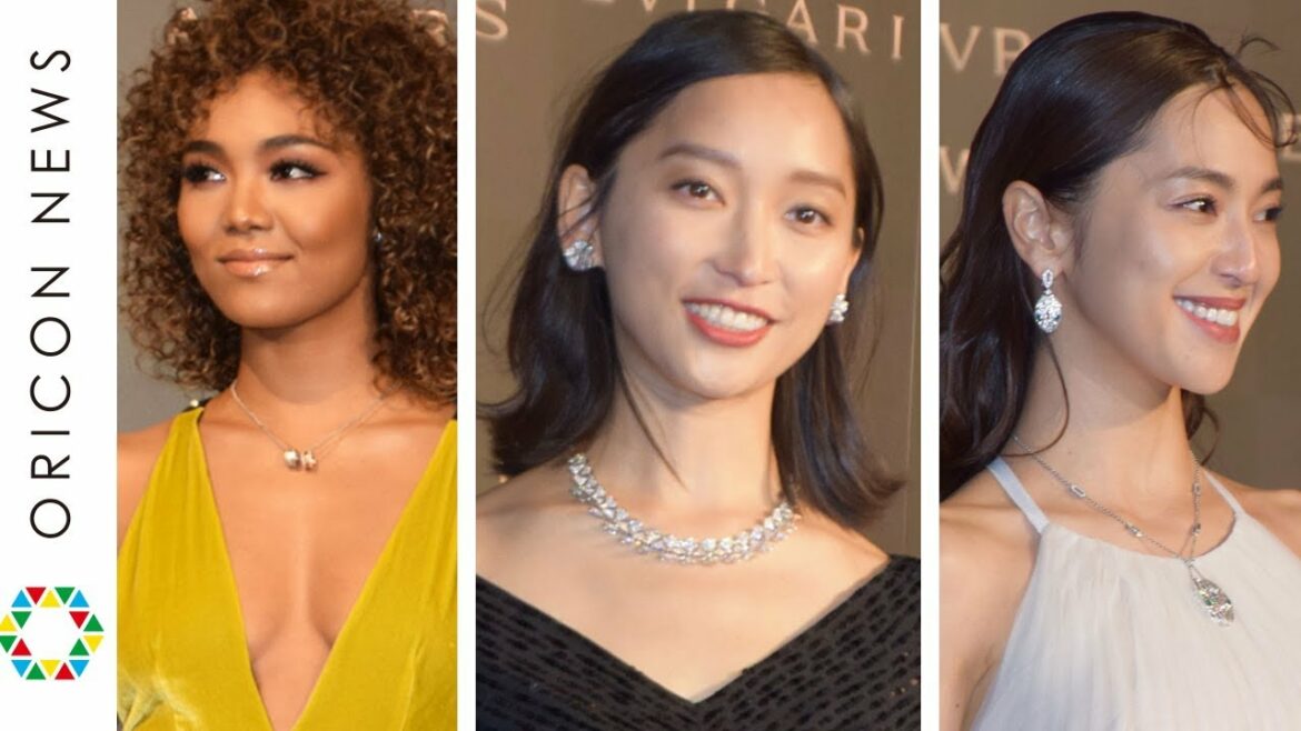 杏、中村アン、クリスタル・ケイ、シシド・カフカ　ブルガリのゴールドカーペットを彩る　『BVLGARI AVRORA AWARDS 2018』