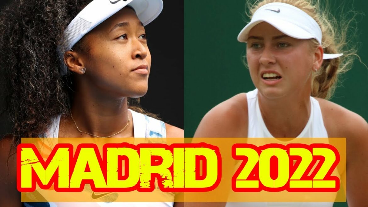 Naomi Osaka vs Anastasia Potapova .. Match Highlights .. Madrid 2022