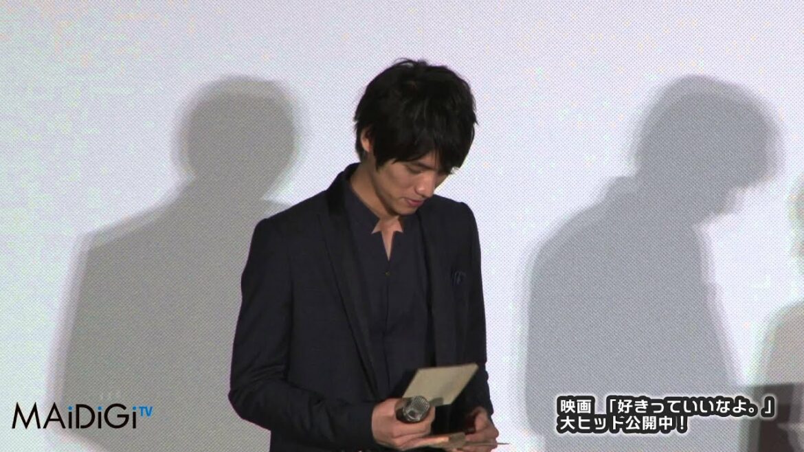 川口春奈＆福士蒼汰が照れる！互いに感謝の手紙　映画 「好きっていいなよ。」大ヒット御礼イベント(2)　#Say I love you　#love movie