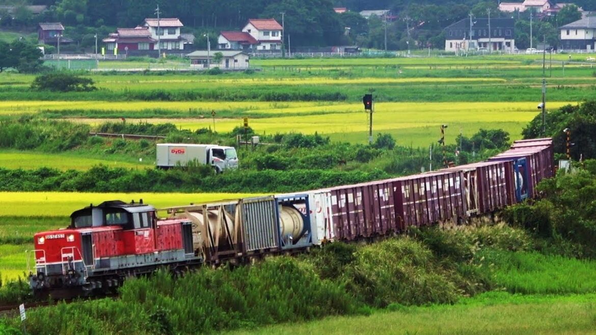 JR貨物 山陰本線迂回貨物列車 運行22日目 (19-Sep-2018)