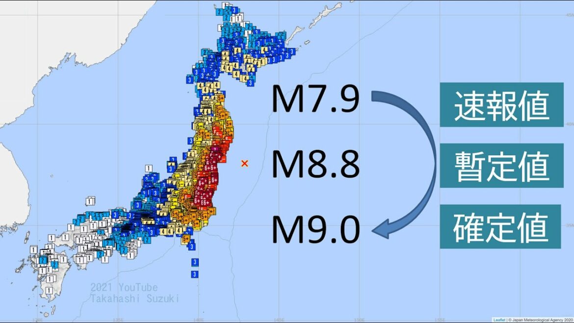 後日、マグニチュードが変わるのはなぜですか？ / 地震の「速報値」と「暫定値」とは