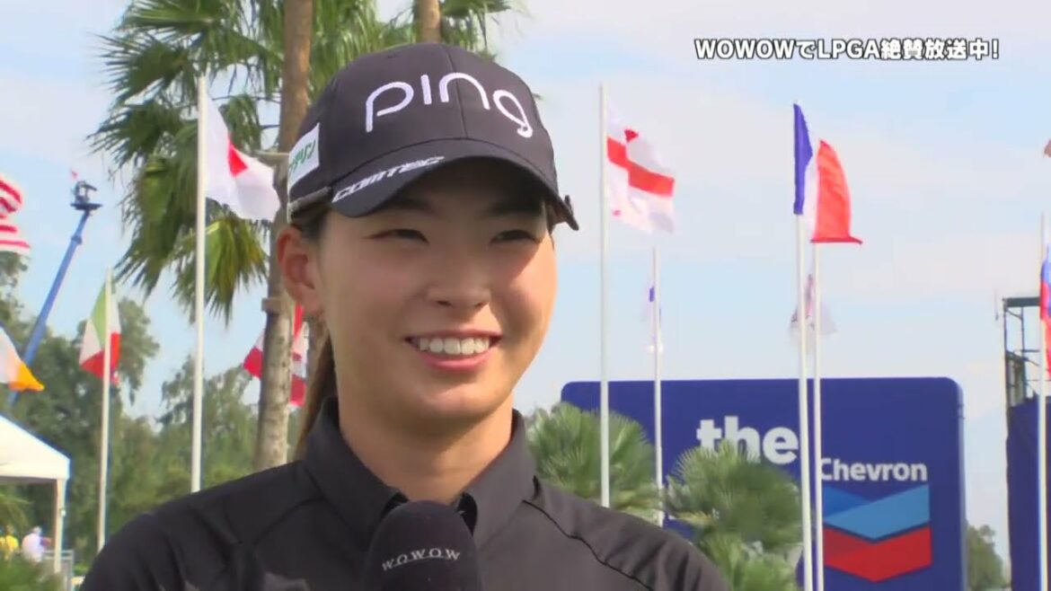 渋野日向子 最終日終了後インタビュー／メジャー シェブロン・チャンピオンシップ【WOWOW】