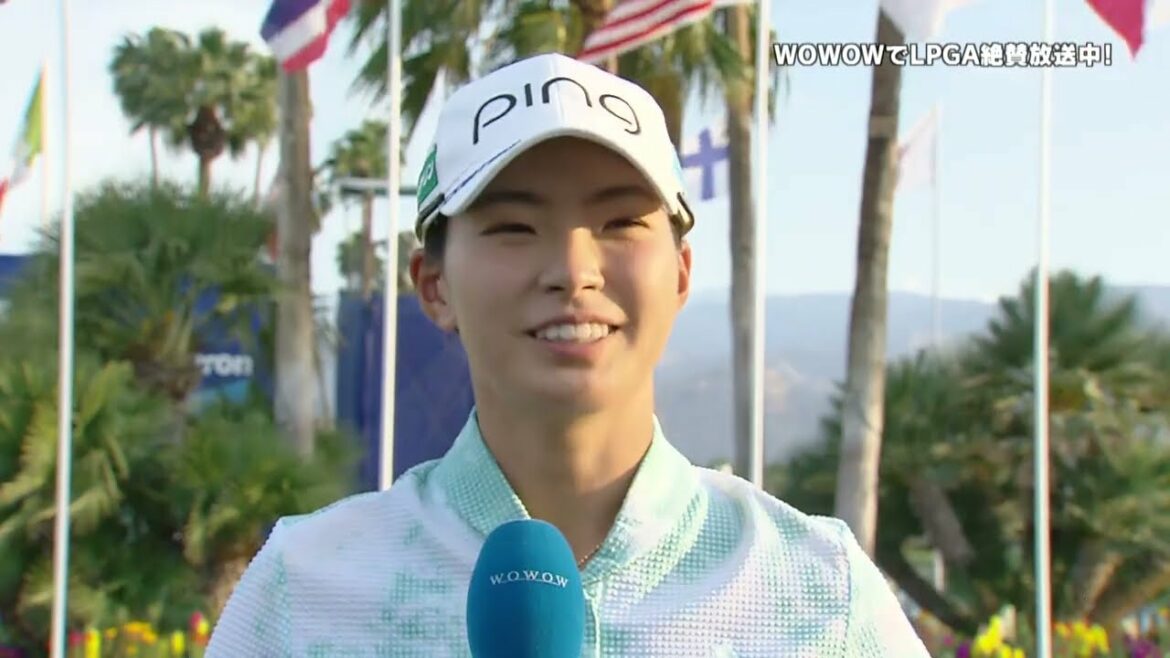 渋野日向子 第3日終了後インタビュー／メジャー シェブロン・チャンピオンシップ【WOWOW】