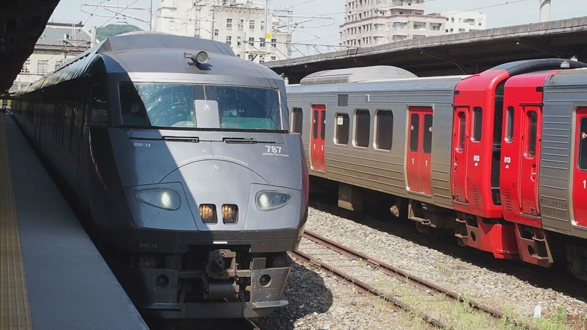 観光列車の運行に向け訓練 JR九州の「36ぷらす3」