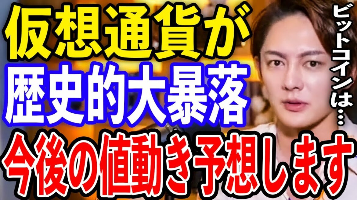 【仮想通貨】歴史的大暴落です…仮想通貨の今後の値動きについてガチで予想します。僕も完全敗北です。●●はもう損切りして下さい。【青汁王子切り抜き/ビットコイン/FAMEMMA/エバードーム/STEPN】