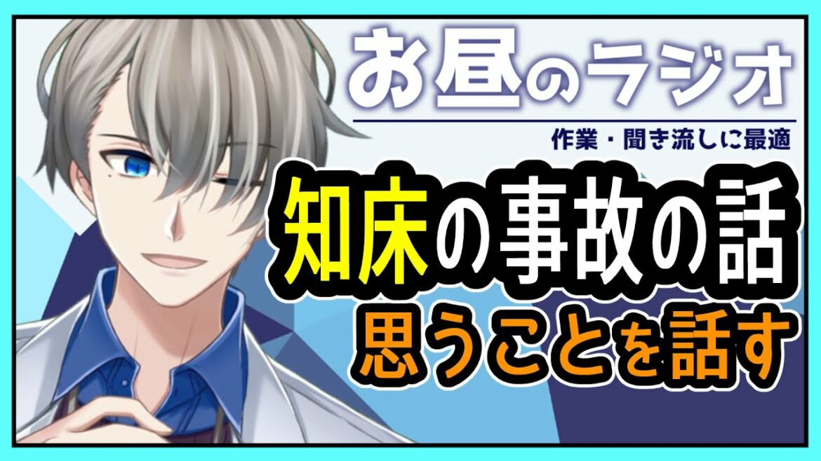 【遊覧船沈没事故】事故情報をまとめたうえで記者会見などの感想を話すだけ【Vtuber雑談】