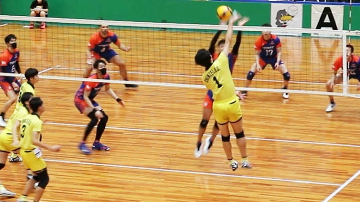 【黒鷲旗2022】鎮西高校 vs 東レアローズ 第1セット <男子バレーボール> 【黒鷲旗2022】鎮西高校 vs 東レアローズ 第1セット <男子バレーボール>