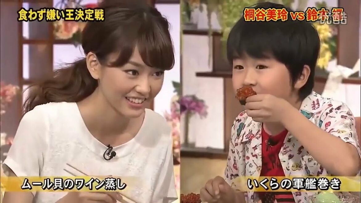 とんねるず🍀 🍀 🍀 食わず嫌い王決定戦❗️桐谷美玲 vs 鈴木福❗️P2