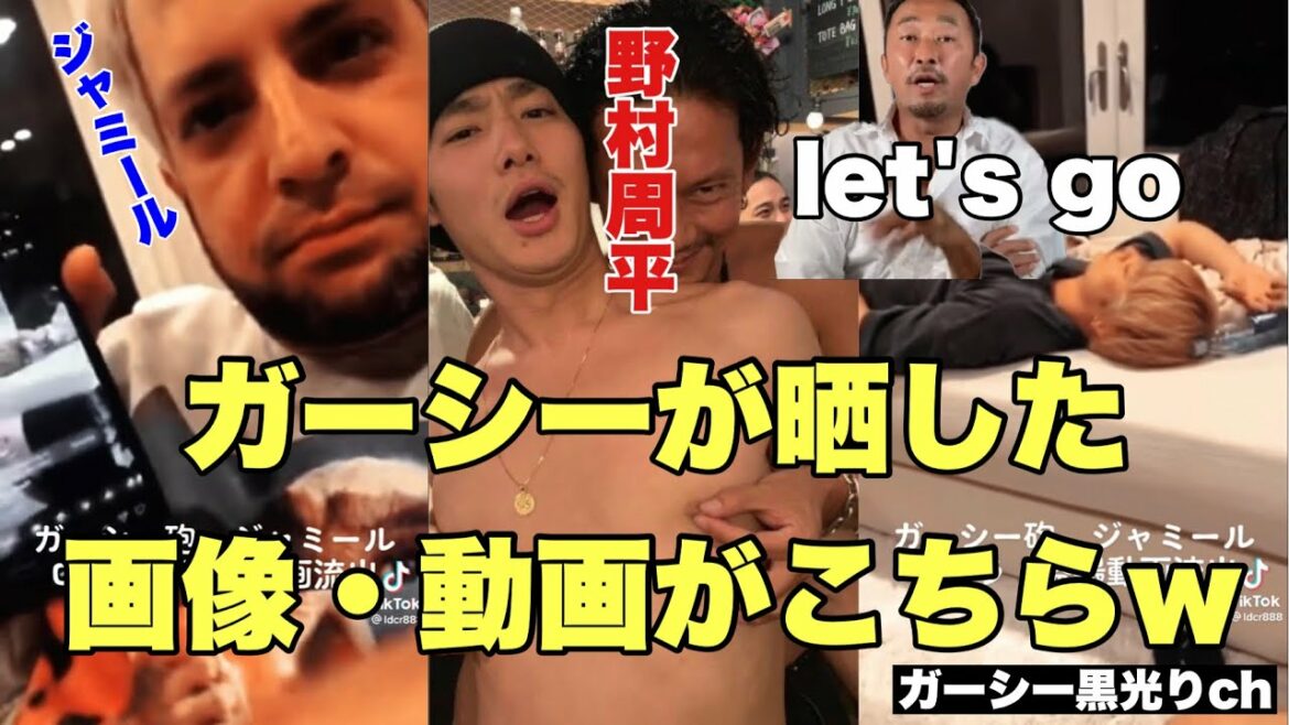 ガーシーが晒した画像・動画がこちらw ※元フライデー編集長がガーシーにキレてますw #ガーシーch #暴露 #芸能界の闇 ＃野村周平 ＃ジャミール